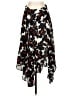 A.L.C. 100% Silk Black Silk Skirt Size 2 - photo 1
