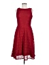 Danny And Nicole 100% Polyester Red Cocktail Dress Size 8 - photo 1