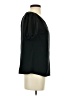 LC Lauren Conrad 100% Polyester Black Short Sleeve Blouse Size XS - photo 4
