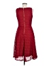 Danny And Nicole 100% Polyester Red Cocktail Dress Size 8 - photo 2