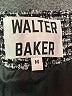 Walter Baker 100% Polyester Tweed Gray Coat Size M - photo 6