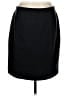 Ellen Tracy Solid Black Casual Skirt Size L - photo 1