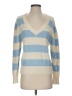 Spartina 449 100% Cotton Stripes Blue Pullover Sweater Size S - photo 1