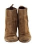 Zara 100% Leather Tan Brown Ankle Boots Size EU 39 - photo 2