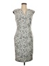 Worthington Paisley Gray Cocktail Dress Size 6 - photo 1