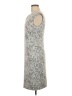 Worthington Paisley Gray Cocktail Dress Size 6 - photo 5