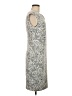 Worthington Paisley Gray Cocktail Dress Size 6 - photo 4