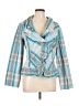 Cartise 100% Polyester Blue Long Sleeve Top Size 10 - photo 1
