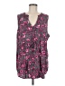 Torrid Gray Sleeveless Blouse Size 2X Plus (2) - photo 1