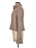 Free People Tweed Tan Turtleneck Sweater Size M - photo 5