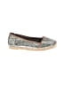 J.Crew Tweed Silver Gold Flats Size 8 - photo 1