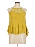 Altar'd State 100% Rayon Yellow Sleeveless Blouse Size M - photo 1