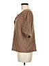 Unbranded Brown Short Sleeve Henley Size M - photo 5