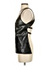 Zara 100% Polyurethane Black Sleeveless Blouse Size S - photo 5