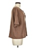 Unbranded Brown Short Sleeve Henley Size M - photo 4