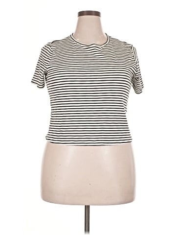 Marled Short Sleeve Turtleneck (view 1)