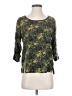 Maison Scotch 100% Polyester Green 3/4 Sleeve Blouse Size Sm (1) - photo 1