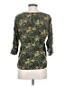 Maison Scotch 100% Polyester Green 3/4 Sleeve Blouse Size Sm (1) - photo 2