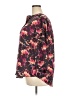 Torrid Floral Black 3/4 Sleeve Blouse Size 2X Plus (2) - photo 5