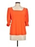 CeCe Orange 3/4 Sleeve Top Size M - photo 1