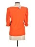 CeCe Orange 3/4 Sleeve Top Size M - photo 2