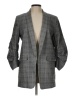 Gianni Bini Plaid Gray Blazer Size 10 - photo 1