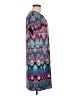 Laundry by Shelli Segal Print Blue Casual Dress Size M - photo 4