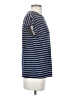 LUXE Stripes Blue Short Sleeve Turtleneck Size S (tall) - photo 4