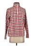 Lands' End 100% Polyester Plaid Red Pullover Sweater Size S - photo 1