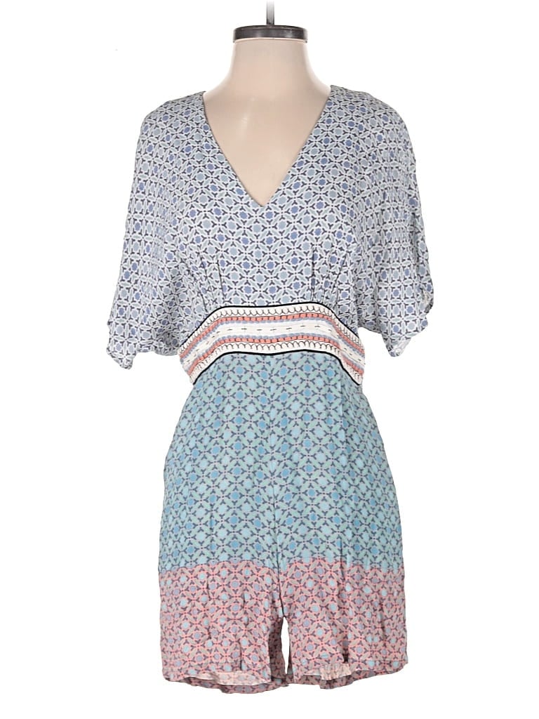 Pre-owned Conditions Apply Romper In Blue