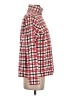 Lands' End 100% Polyester Plaid Red Pullover Sweater Size S - photo 4
