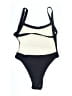 Unbranded Solid Black One Piece Swimsuit Size XS (estimated) - photo 2