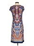 R&K Paisley Blue Cocktail Dress Size S - photo 2