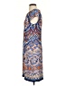 R&K Paisley Blue Cocktail Dress Size S - photo 5