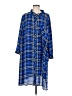 Catherines 100% Polyester Blue Casual Dress Size 2X (petite) - photo 1