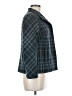 Talbots Plaid Teal Jacket Size 6 - photo 4