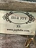 Mia Joy Tweed Tan Short Sleeve Henley Size XS - photo 7