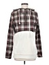 Pulse Plaid White Pullover Hoodie Size S - photo 1