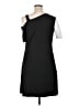 NORACORA Color Block Black Casual Dress Size XL - photo 2