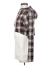 Pulse Plaid White Pullover Hoodie Size S - photo 5