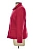 Coldwater Creek 100% Acrylic Solid Pink Red Jacket Size 12 - photo 5
