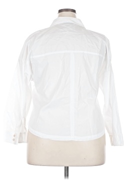 Zara 3/4 Sleeve Button-Down Shirt (view 2)