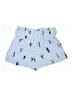 Do & Be 100% Polyester Stripes Blue Shorts Size L - photo 2