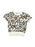 Assorted Brands 100% Polyester Animal Print Ivory Pullover Sweater Size L (kids) - photo 1