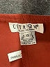 Citron Solid Red Silk Pants Size 1X - photo 3