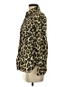 Zara Animal Print Gold Long Sleeve Blouse Size S - photo 5