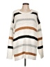 Unbranded Stripes White Pullover Sweater Size L - photo 1