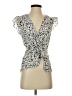 Laundry by Shelli Segal 100% Polyester Ivory Sleeveless Blouse Size XS - photo 1