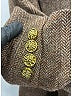 Saint Laurent 100% Wool Tweed Brown Herringbone Wool Blazer Size EU (FR) 40 / US 8 - photo 9