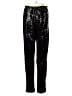 Unbranded Metallic Black Casual Pants Size XS (estimated) - photo 2
